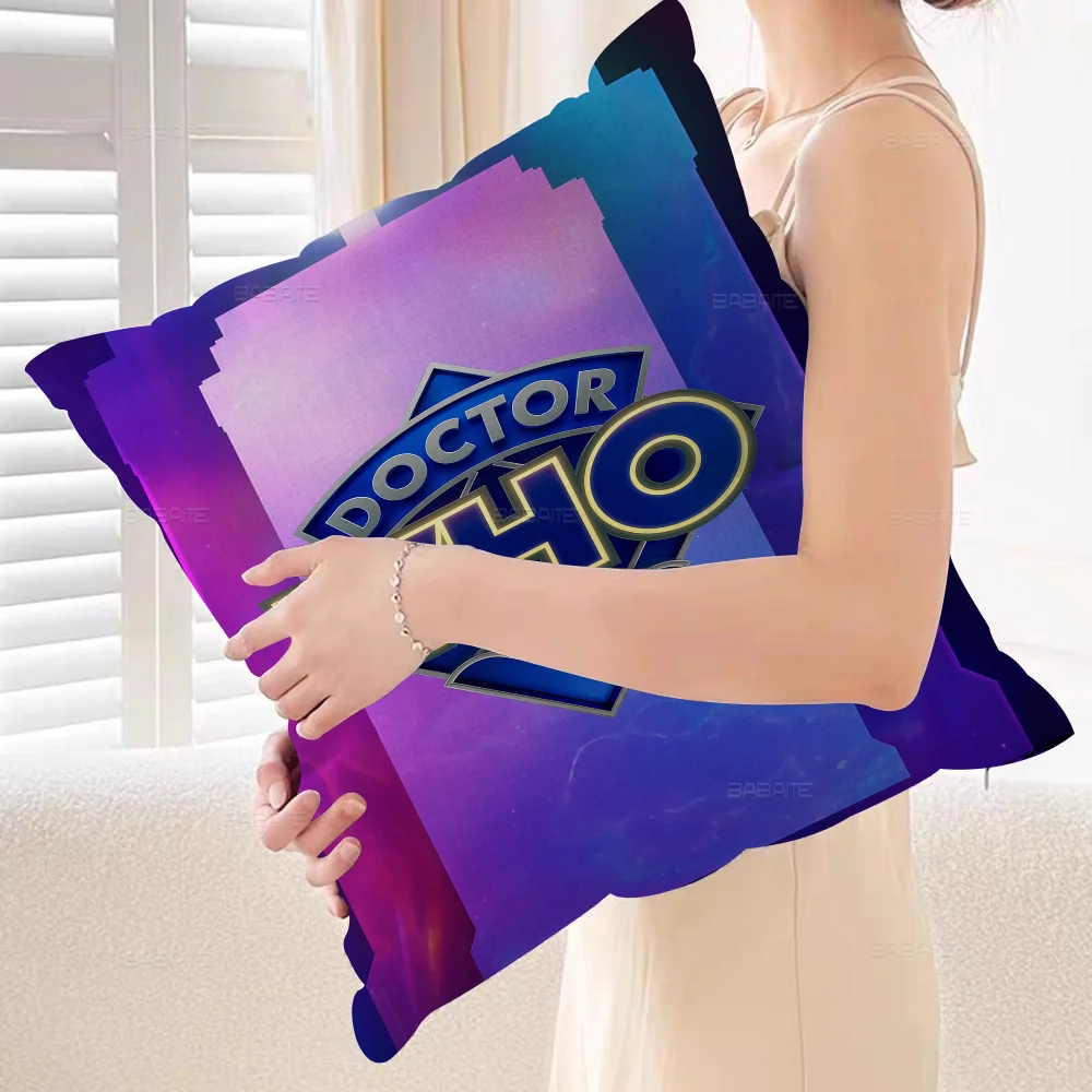 Чехлы на подушки D-Doctor Who с мультяшным диваном декоративные домашние двусторонние