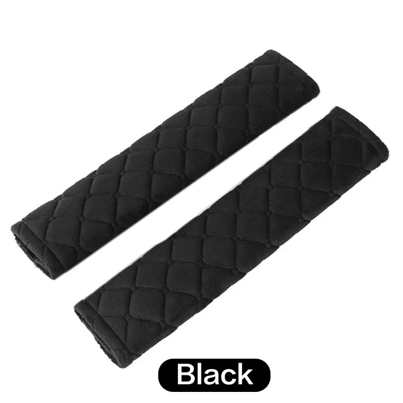 

2/4 Pcs Comfortable Seat Belt Covers Soft Velvet Car Shoulder Pad for Adults Kids Stonego Car Interior Accessories