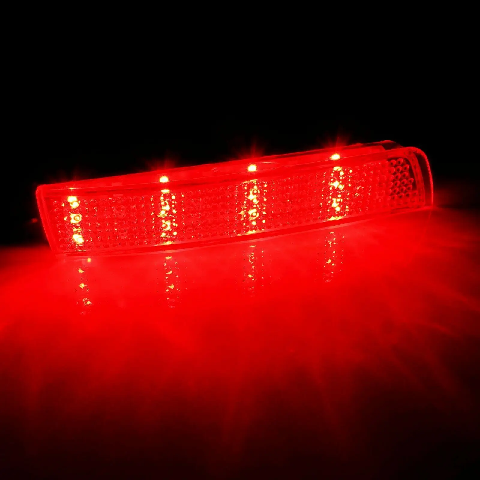 Автомобильный Прозрачный задний бампер отражатель лампа тормоз фотолампа для