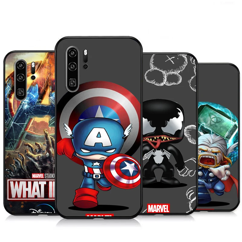 

Marvel Avengers Phone Cases For Huawei Honor P Smart Z P Smart 2019 Huawei Honor P Smart 2020 Soft TPU Back Cover Coque