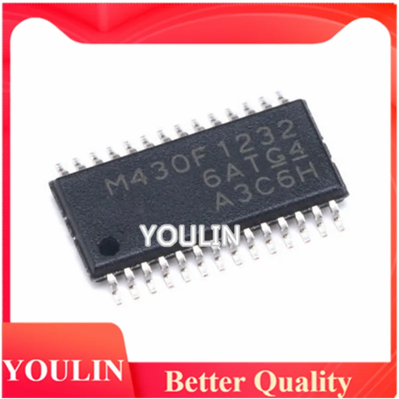 

2pcs Original genuine patch MSP430F1232IPWR TSSOP-28 chip 16-bit microcontroller