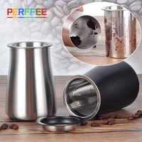 coffee powder sieve stainless steel coffee sifter fine mesh sifting ground coffee flour filter cup mesh sieve coffee tools