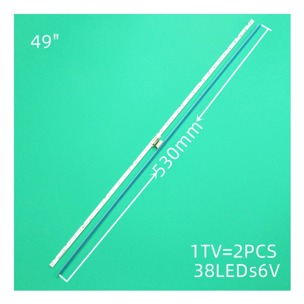 Лента светодиодной подсветки для Samsung UE49RU7379U UE49RU7372U UE49RU7305K UE49RU7302K UE49RU7300K UE49RU7472