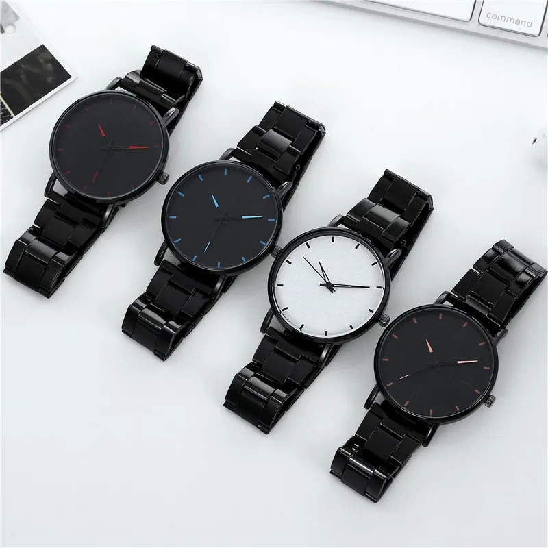 Fashionable And Casual Men's Steel Belt, Simple And Ultra-thin Quartz Watch, A Must-have High-end Watch For Men