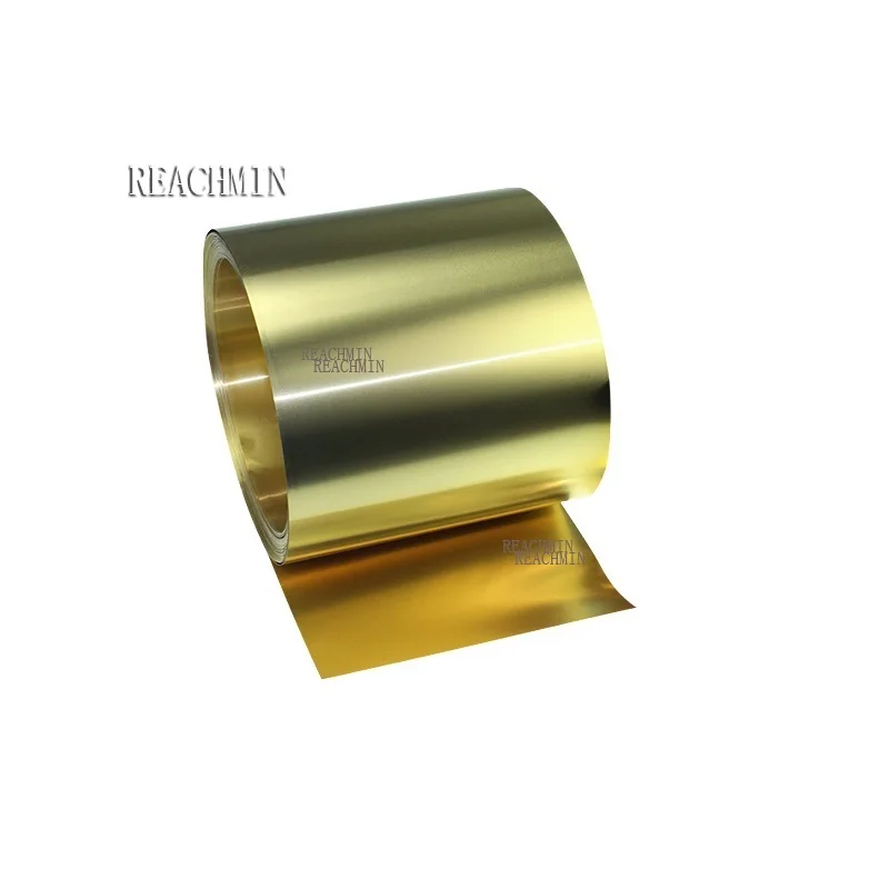 

1PC Brass Metal Thin Sheet Foil Plate Thick 0.05/0.1/0.15/0.2/0.3/0.4/0.5/0.6-1mm x 200mm x1000mm