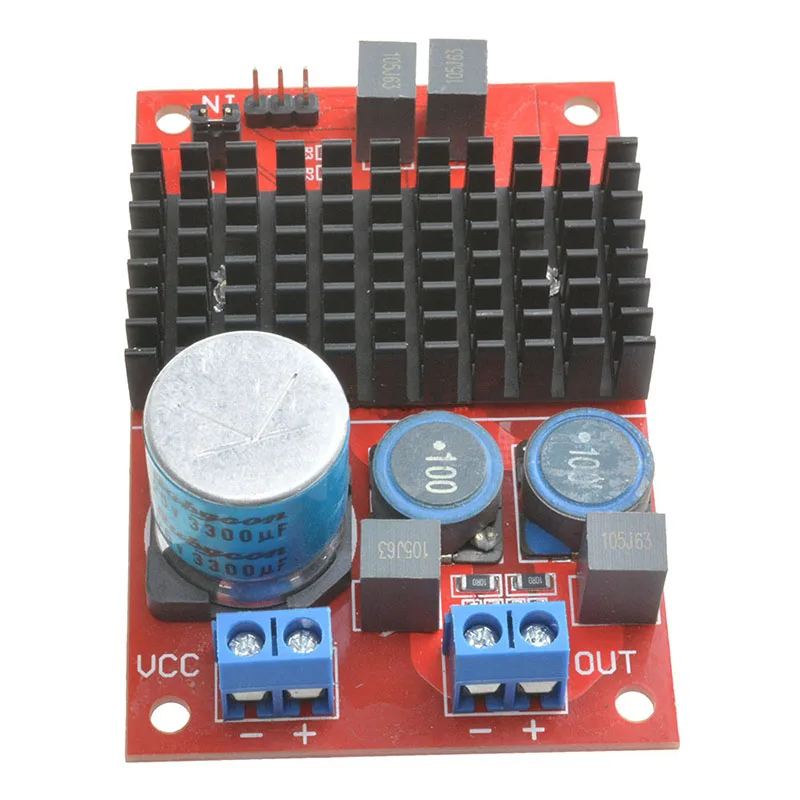 

DC 12V-24V TPA3116 Mono Channel Digital Power Audio Amplifier Board BTL Out 100W
