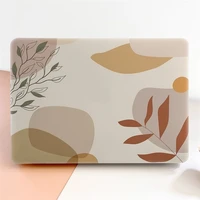 for macbook pro 14 inch case 2021 abstract for macbook air 13 case m1 2020 a2337 watercolor leaf cover for apple pro 13 m2 2022