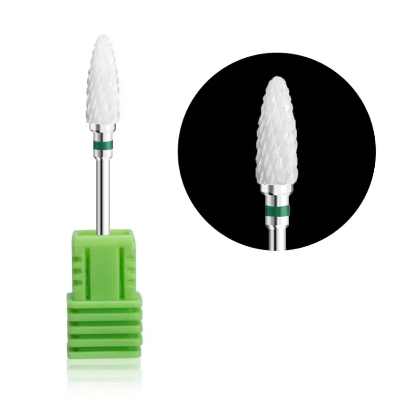 Новинка конусное Карбидное вольфрамовое сверло для ногтей фреза маникюра пилки