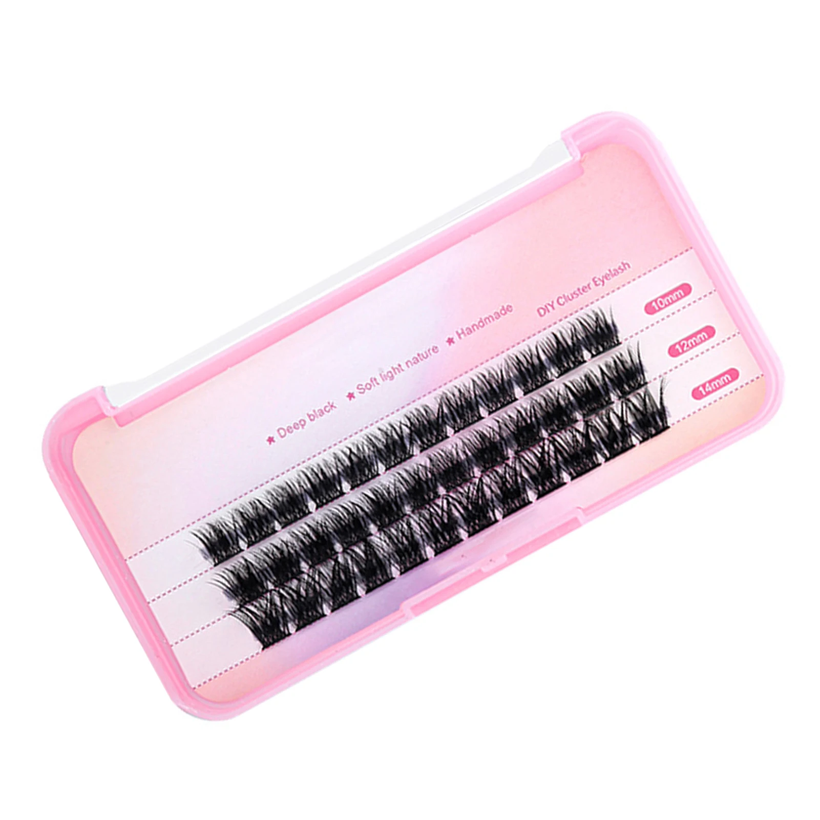 

DIY Clusters Eyelash Extensions Soft Comfortable No Irritation Eyelashes Gift for Friends Family Members SEC88