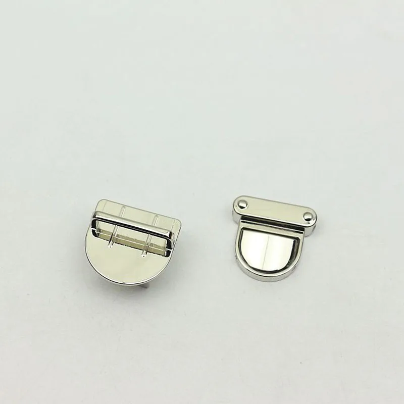 10Pc 3.1CM Metal Durable Clasp Turn Lock Twist Lock for DIY Handbag Women Bag Purse Luggage Hardware Closure Bag Parts Accessory
