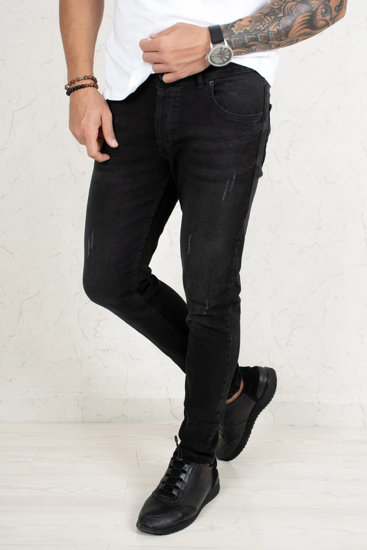 DeepSEA Narrow Cut Lycra Laser Jeans Pants 2002144