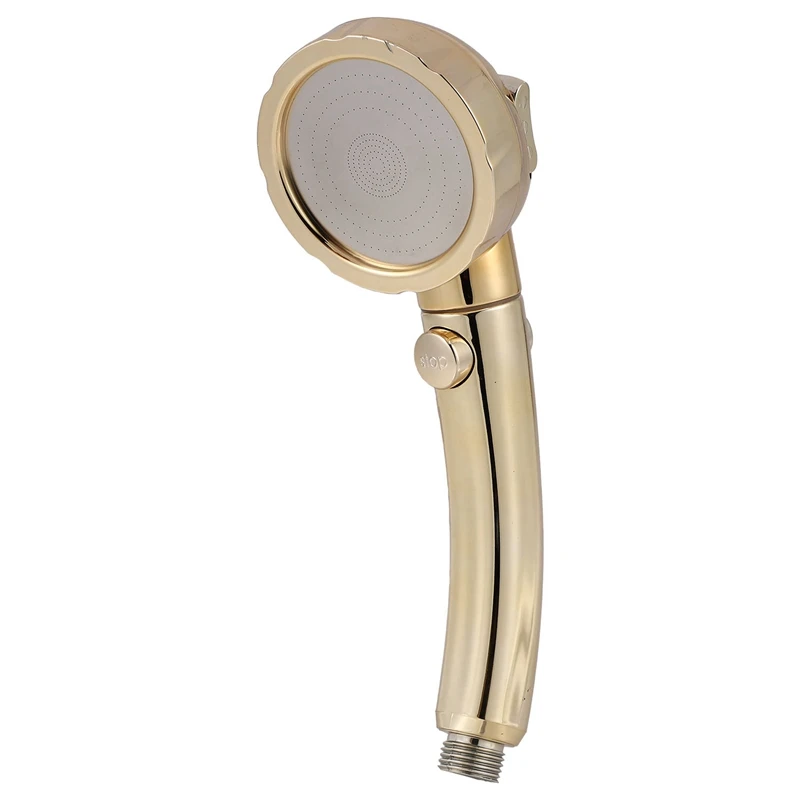 

Bathroom 3 Functions Abs Chrome Shower Head With Switch