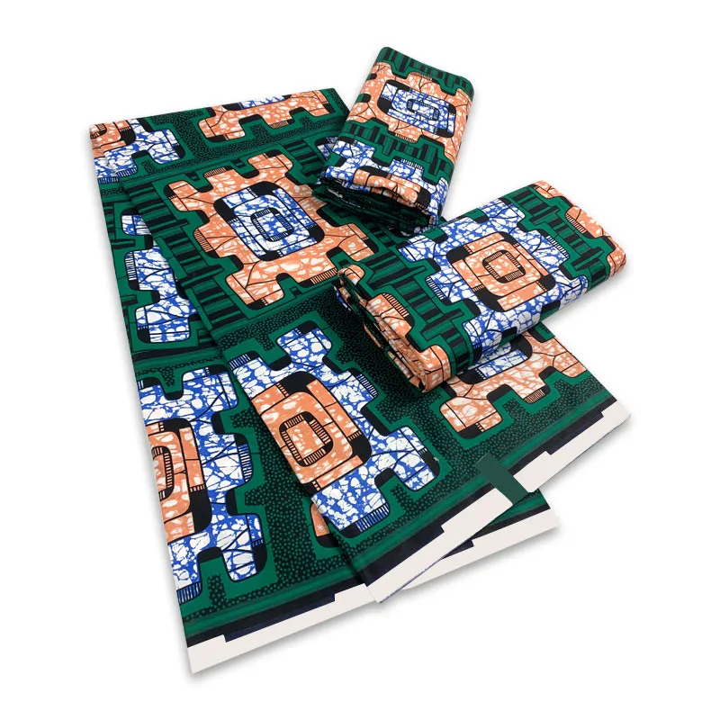 

Африканский Воск-батик с принтом Анкары, Ткань 6 ярдов, настоящий воск, лоскутное шитье, женское платье, рукоделие, материал Нигерии, ткань