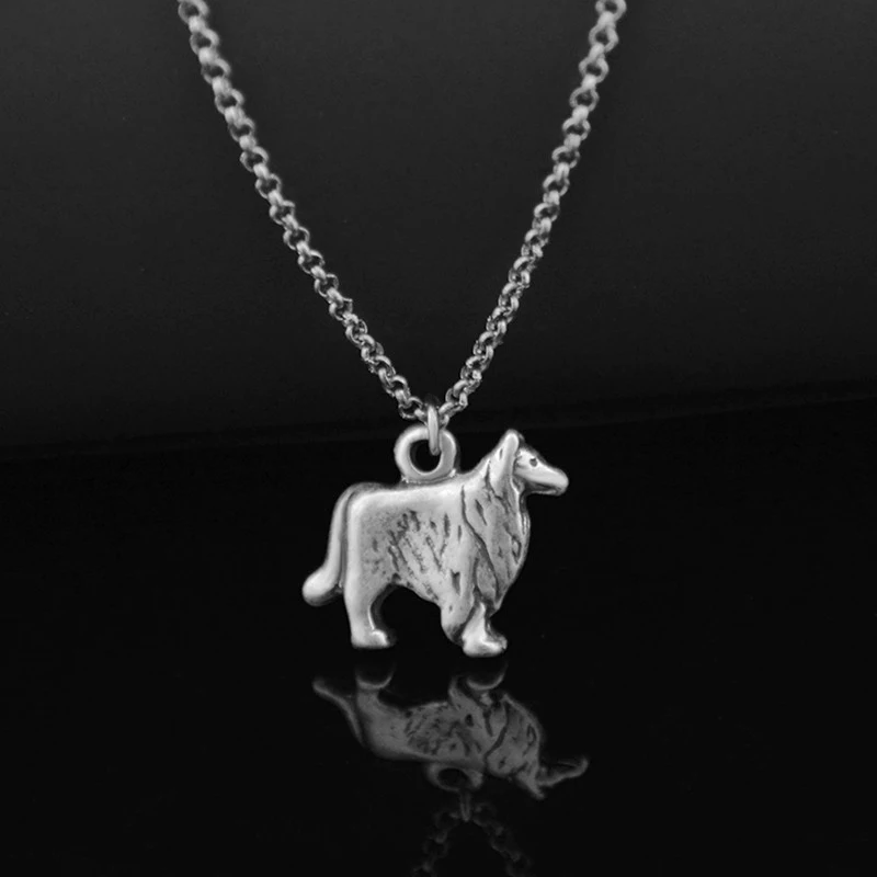 Ожерелье для мужчин и женщин длинная цепочка немецкой овчарки корги чихуахуа