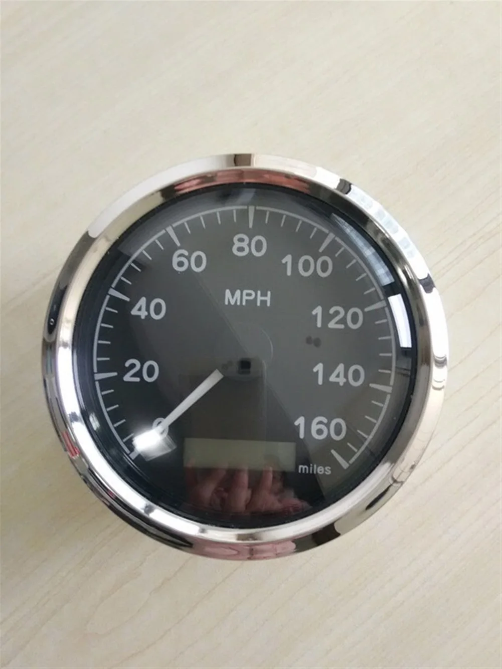 

Speedometer Odometer 85mm GPS Speedometer Velometer 0-160MPH Black Faceplate Compatible with Car Truck
