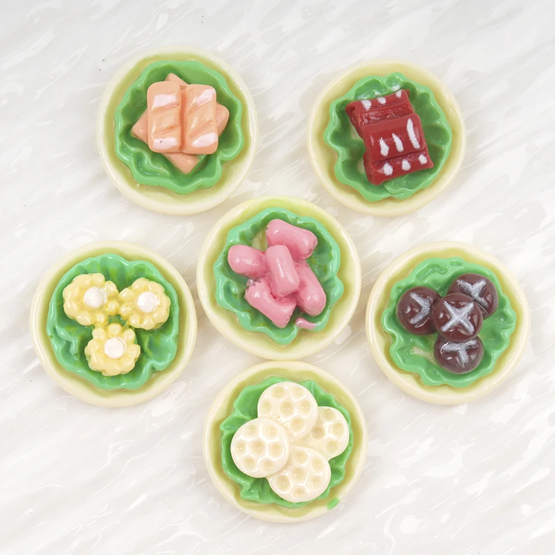 

Миниатюрная фигурки еды для кукол