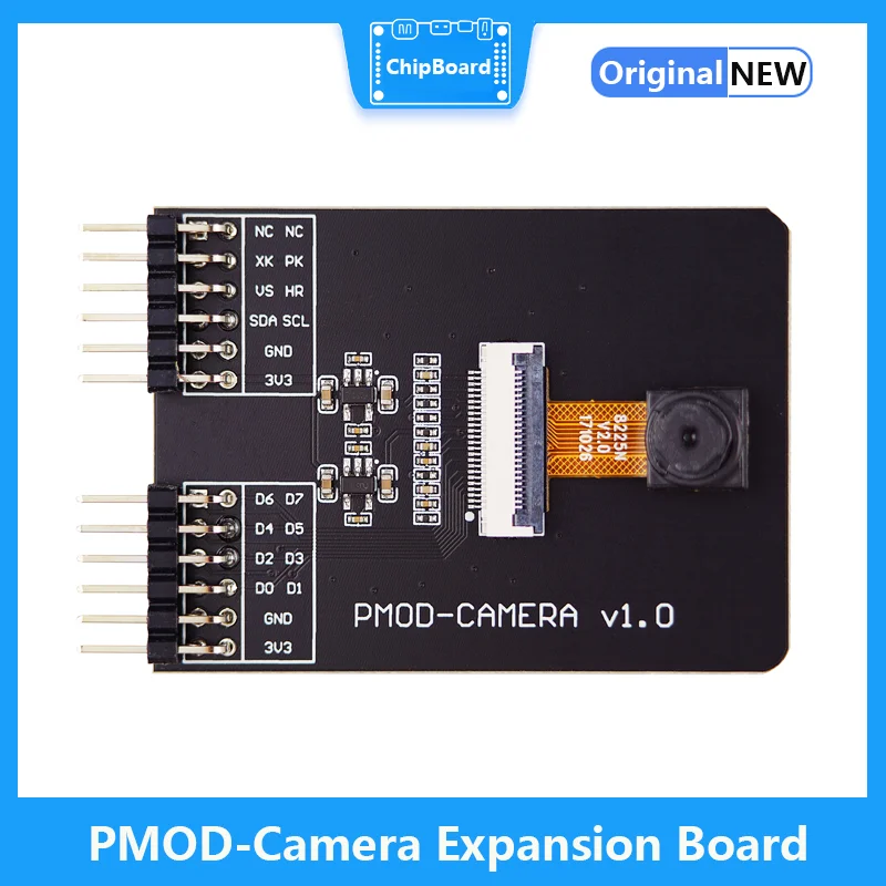 

PMOD-Camera Expansion Board, PMOD Interface, Supports OV2640/OV5640 CAMERA