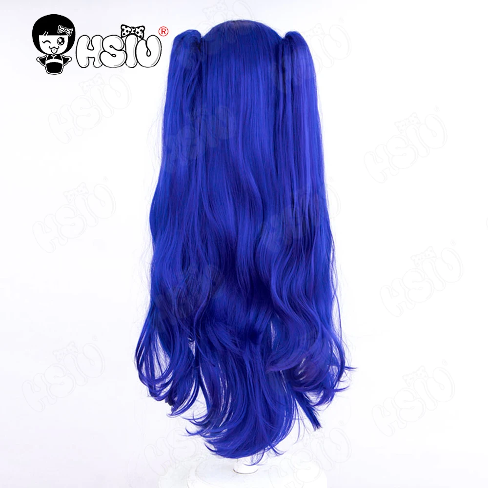 Space Ereshkigal Косплей Парик Синтетический парик из волокна「HSIU」синий фиолетовый