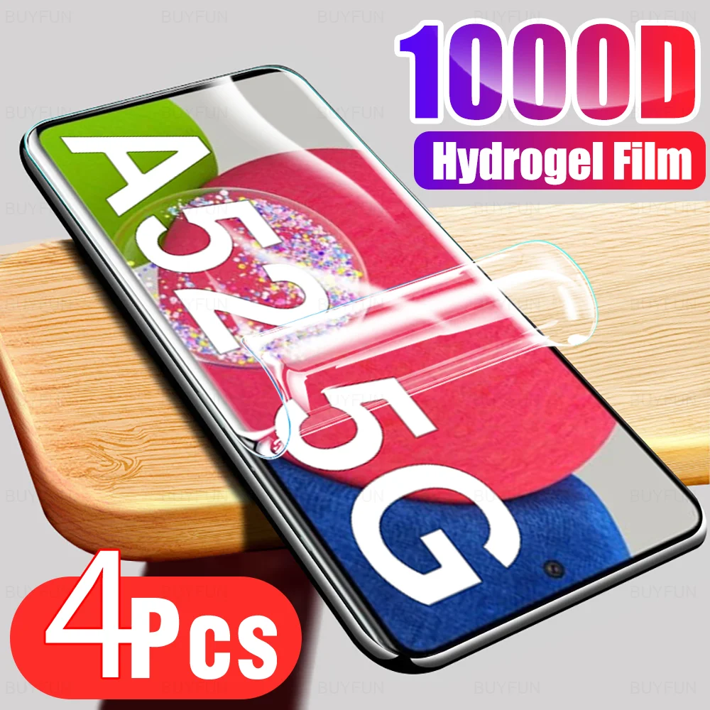 

4 шт., защитная пленка для Samsung Galaxy A14 A54 A04 A04s A13 A33 A53 A73 A52 A52s S23 Plus S22 Ultra Z Flip3