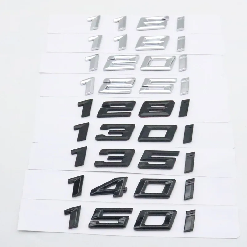

Car-Styling Trunk Logo Stickers Emblem for BMW 1 Series 2018-2021 116i 118i 120i 125i 128i 130i 135i 140i 145i 150i F10 F11