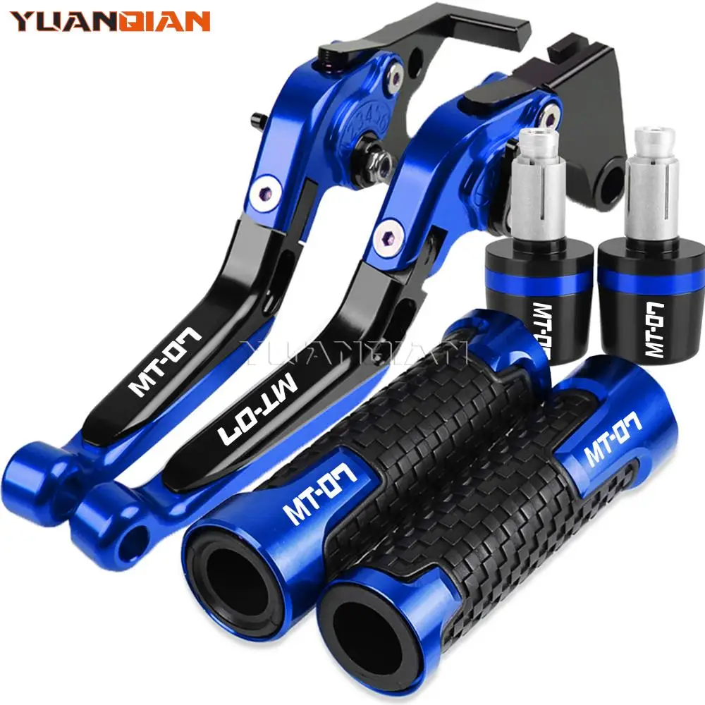 

For Yamaha MT-07 FZ-07 MT 07 FZ07 MT07 FZ 07 2014-2023 Motorcycle CNC Adjustable Folding Extendable Brake Clutch Levers Handle