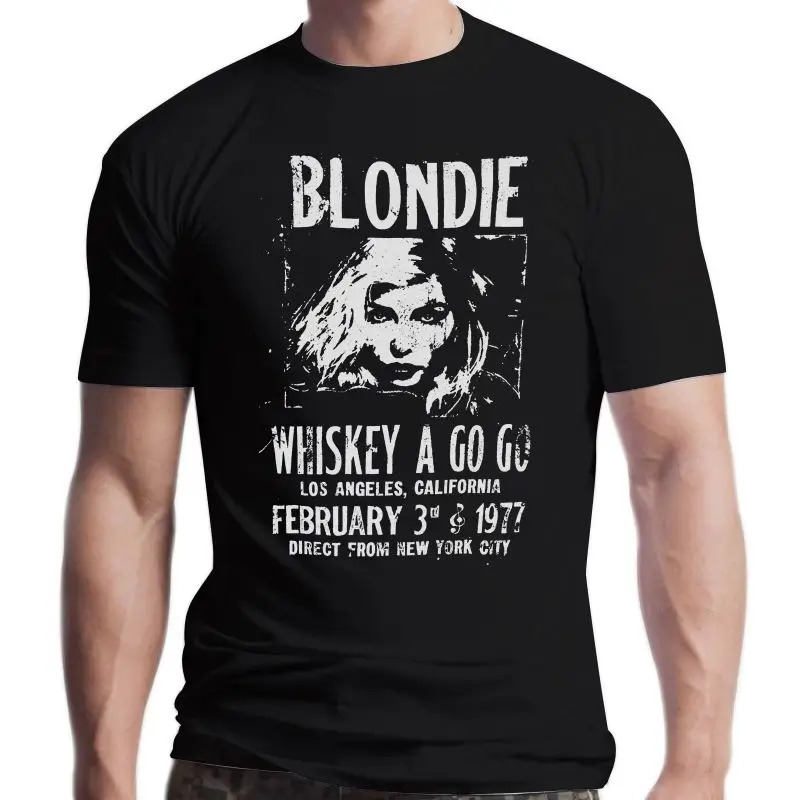 

Kaus Uniseks Tour Blondie Baru Kaus Whiskey A Go Go