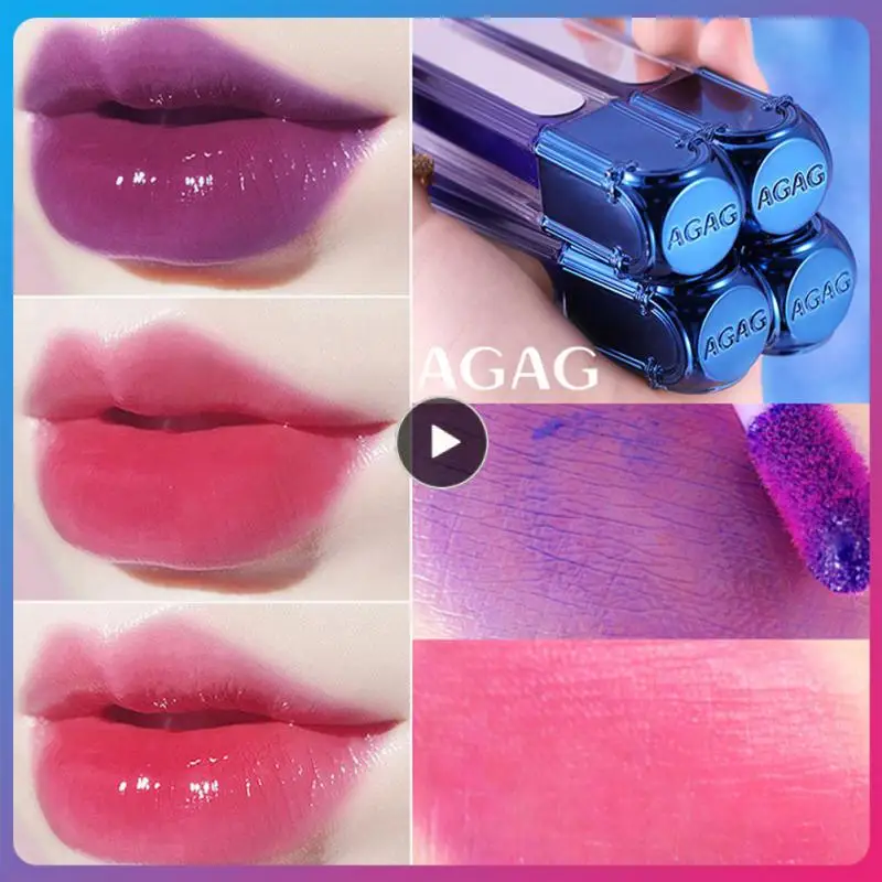 

Blue Rose Lip Balm Temperature Color Change Lip Gloss Moisturizing Color Changing Lipstick Waterproof Lipgloss Makeup Cosmetics