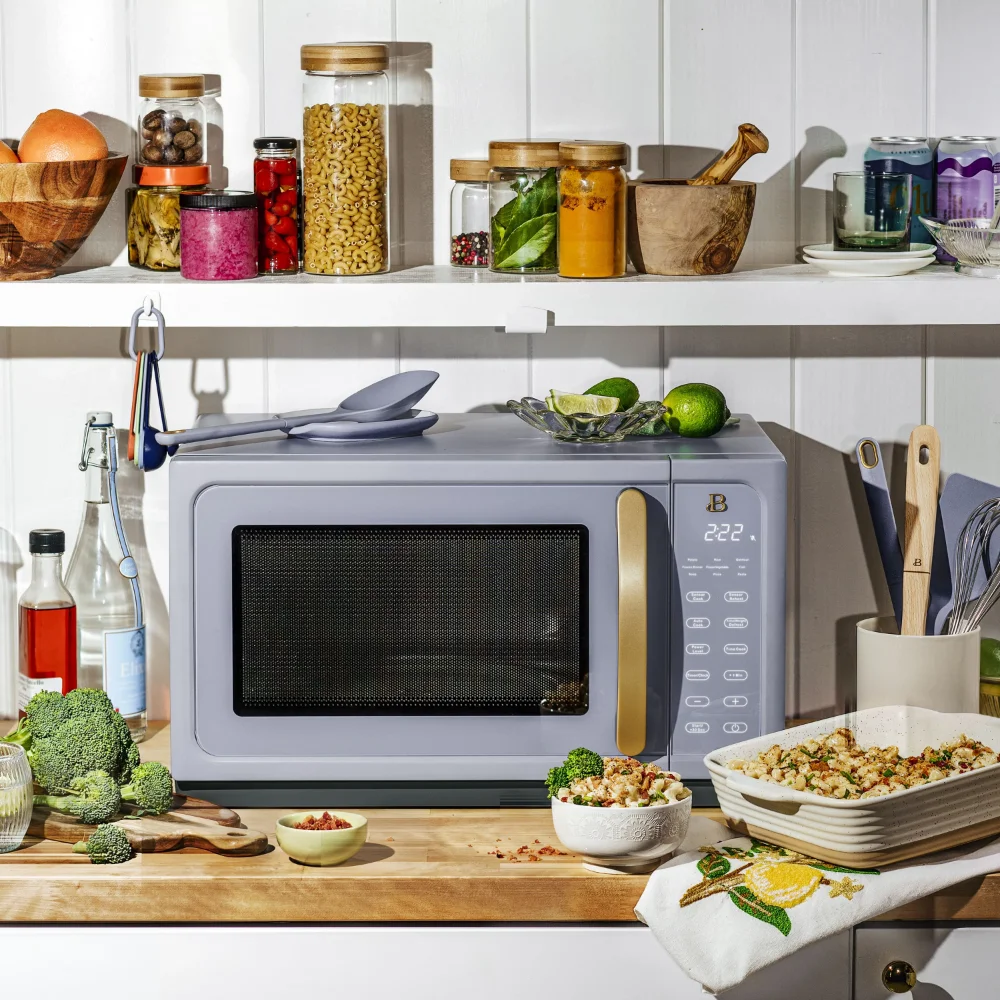 

1.1 Cu ft 1000 Watt, Sensor Microwave Oven, Cornflower Blue