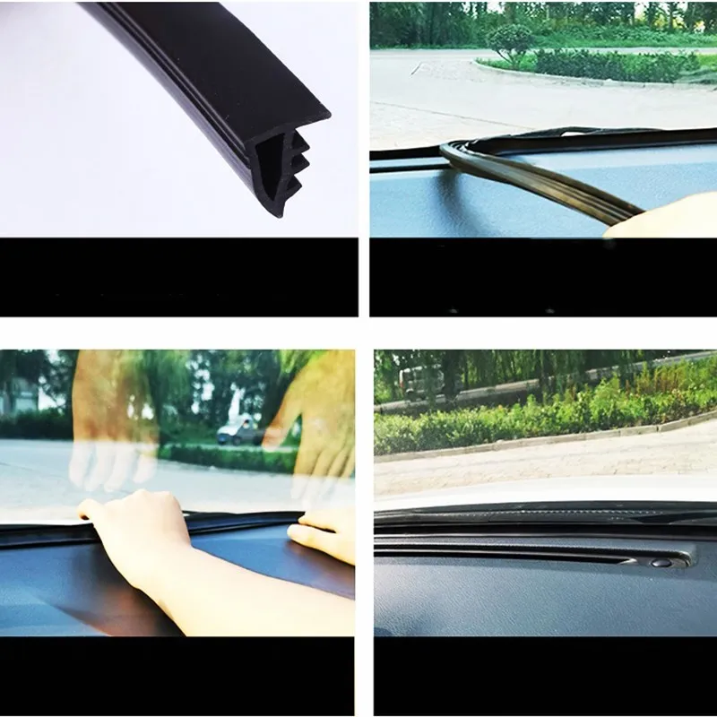 Обновление 1 6 м уплотнительные полосы для приборной панели автомобиля наклейки