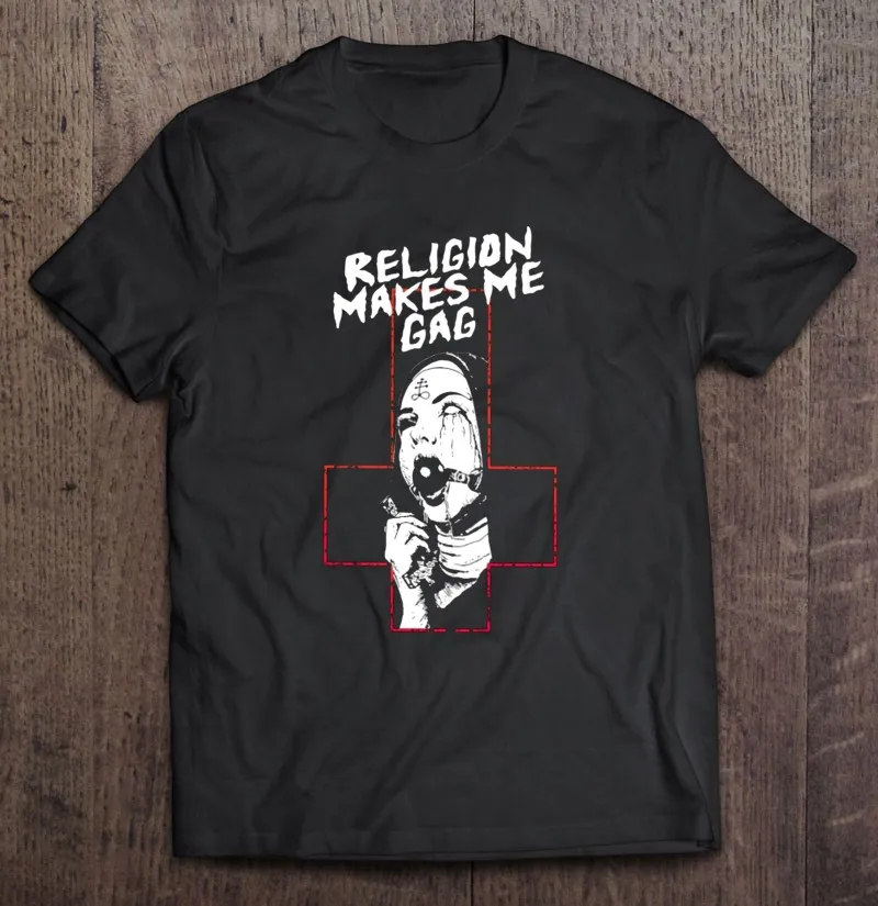 

Женская футболка с принтом, футболка с надписью «Me Gag», Готическая монахия, Левиафан, сатанический крест