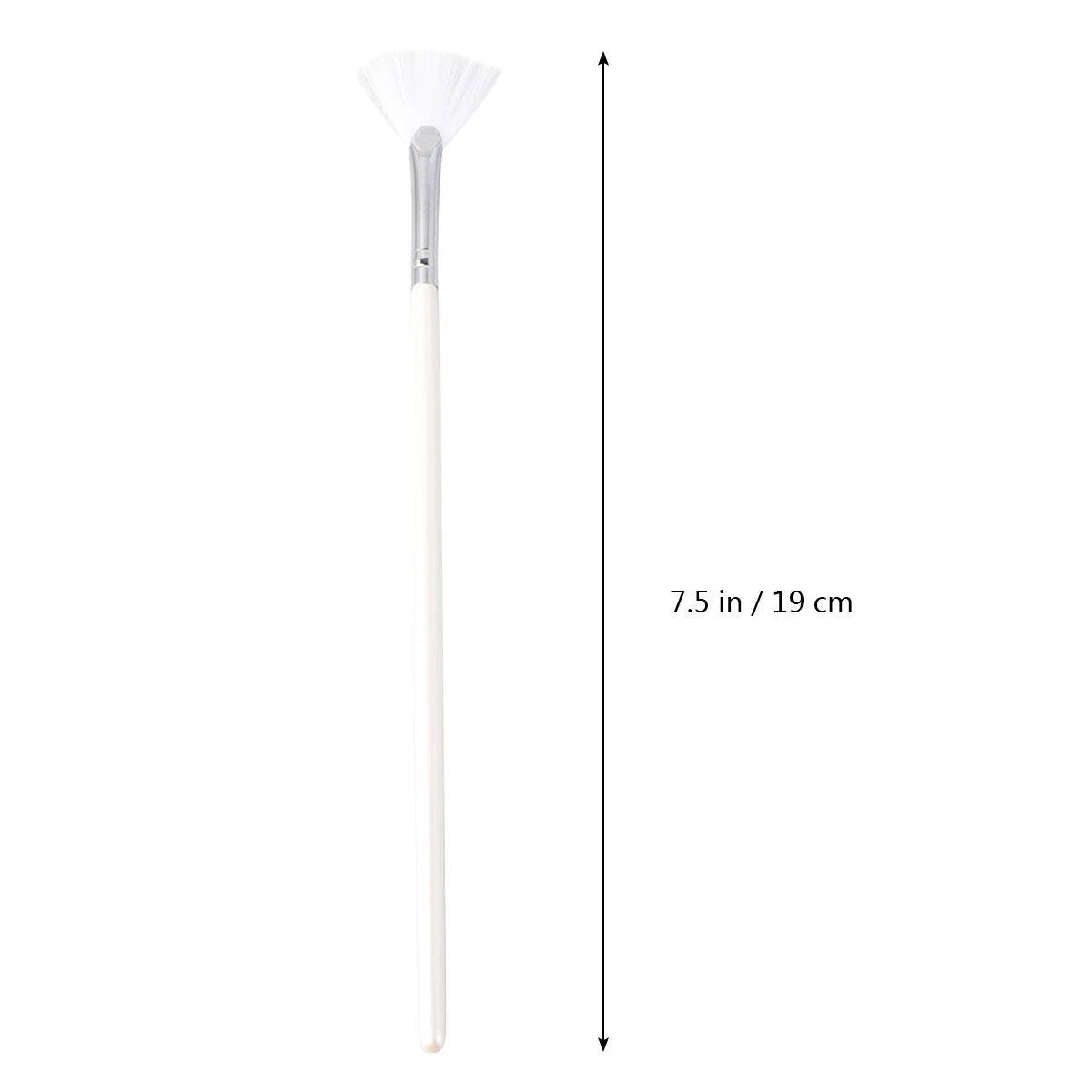 3 шт. кисть для маски лица длинная ручка веерообразная портативная