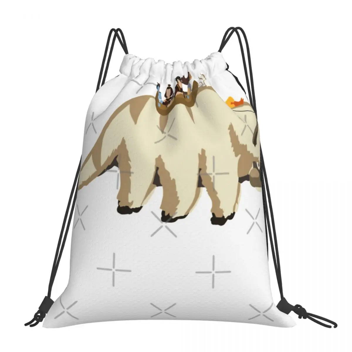 

Командный Аватар На каппа, включая Suki, сумки на шнурках, рюкзаки для девочек, сумки на заказ, тканевый мешок, детский рюкзак