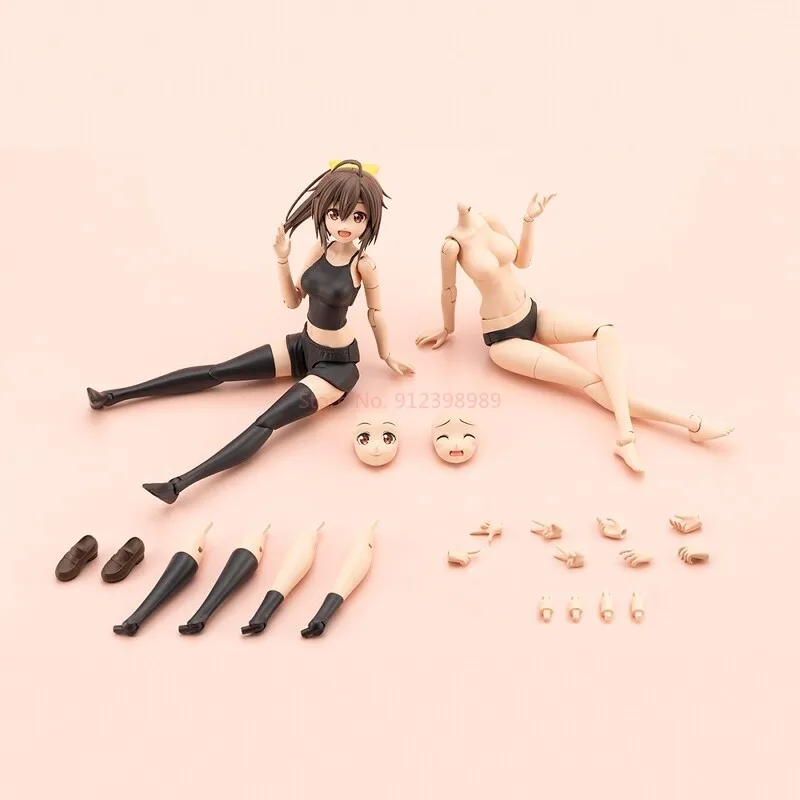 Фото Сборная модель Kotobukiya JK075 Суисай Шоджо, большая масштабная фигурка размера M с подвижным телом и головой Аой Генней, аниме-фигурка, в наличии №5