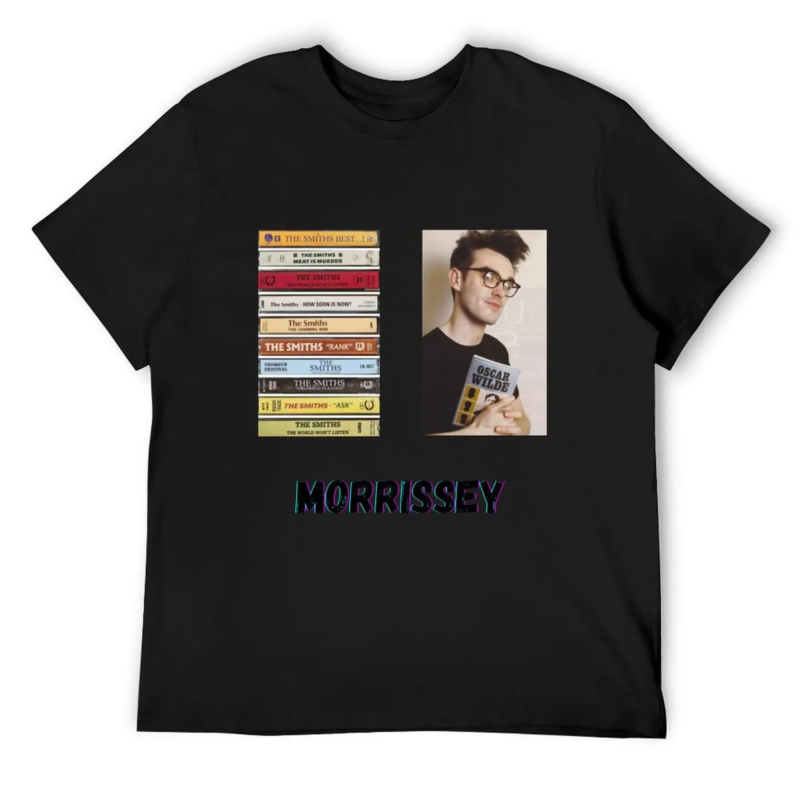 Классическая футболка с наклейками Morrissey And The Smiths винтажные футболки