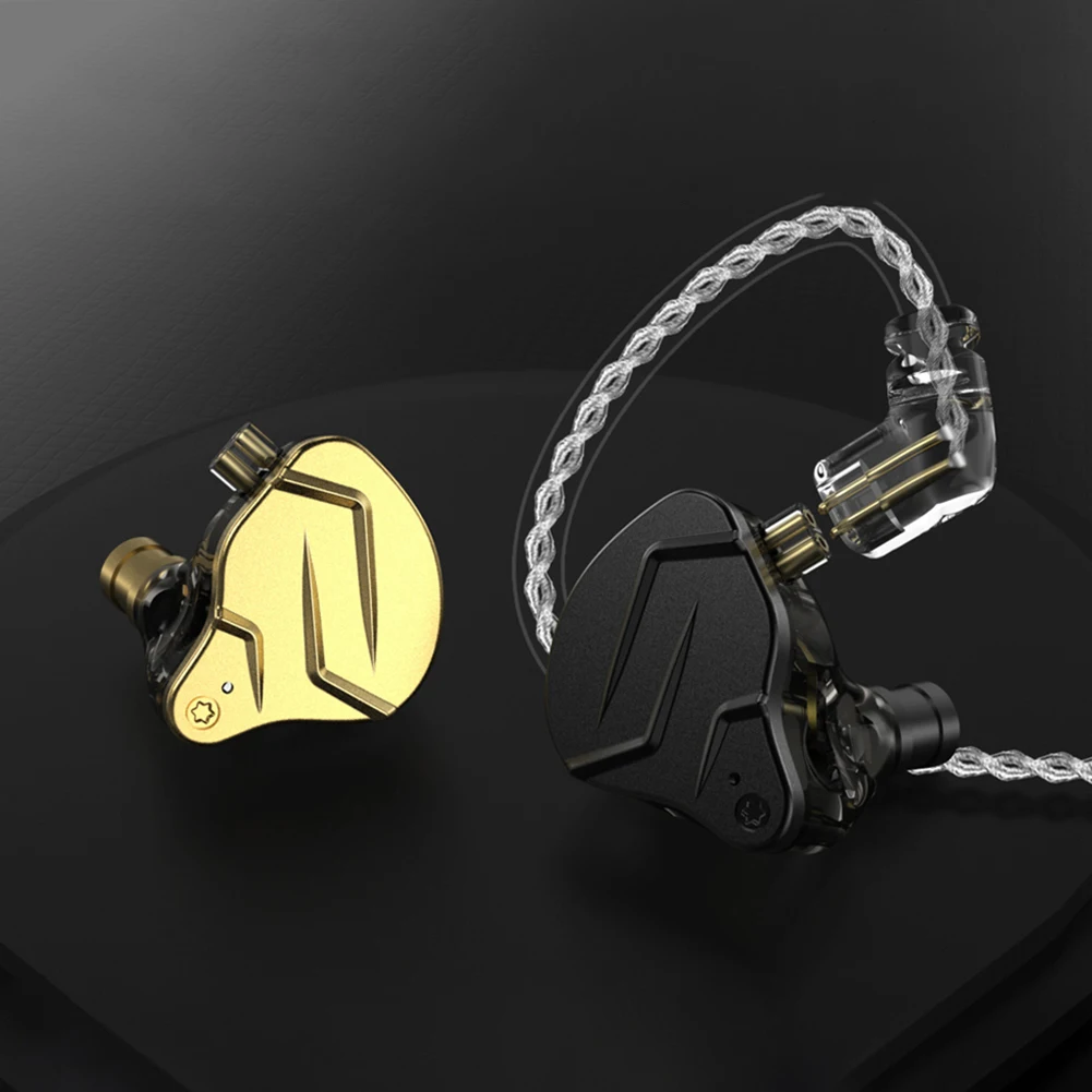 

KZ ZSN PRO X металлические наушники 1BA + 1DD гибридные технологии монитор наушники 3,5 мм разъем спортивные шумоподавляющие наушники