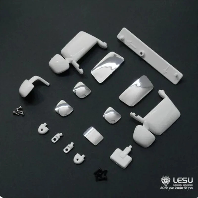 Зеркало заднего вида LESU для DIY Tamiyay 1/14 R620 470 RC тягач с дистанционным управлением