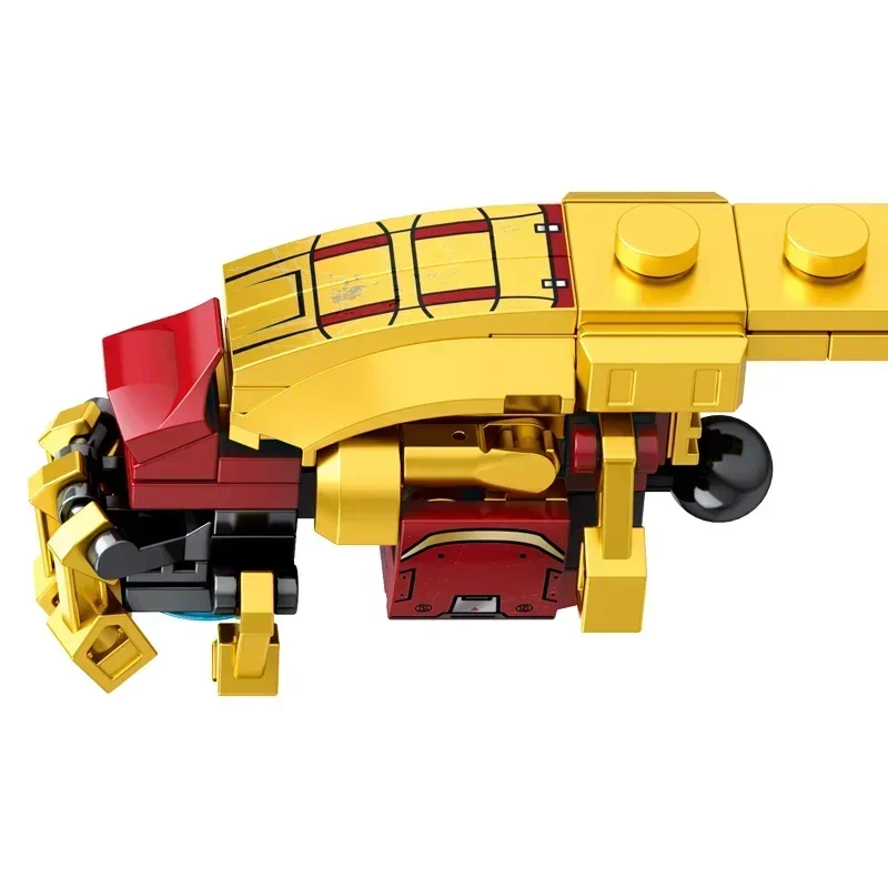 Строительные наборы супергероев Marvel фигурки Железного человека MOC кирпичи