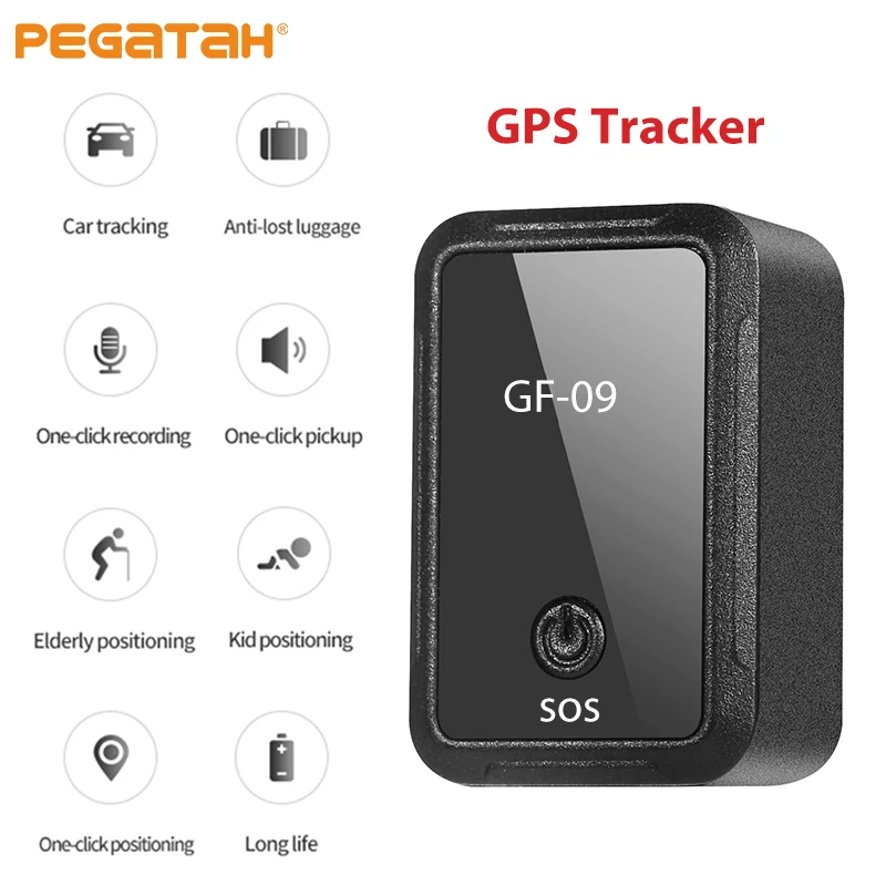 GF09 GF07 Car GPS Tracker Mini Miniature Smart Locator Real Time Tracking Device Anti-Theft Recording Magnetic Vehicle Locator