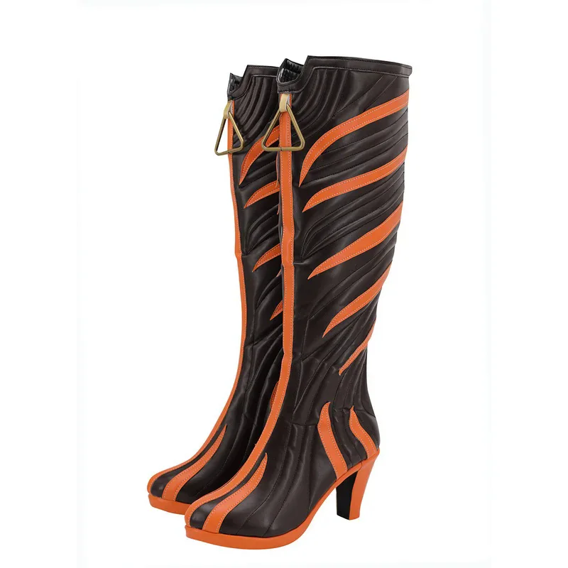 Ботинки для косплея Apex legends Loba andзад обувь на высоком каблуке под заказ кожаная