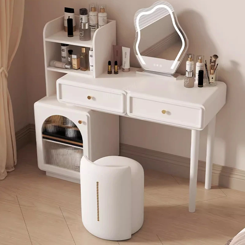 Białe klasyczne komody szafki nocne salon biurka komputerowe toaletka kobiety próżność Pentiadeira Feminina meble salonowe