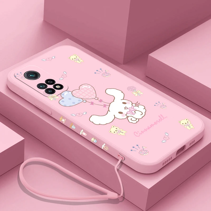 

Sanrio cute Cinnamoroll Phone Case For Xiaomi Redmi Note 11E 10A 11T 10 10T 10S 9T 9 8 7 Pro Plus 10A 10C 9A 9C 9T 4G 5G cover