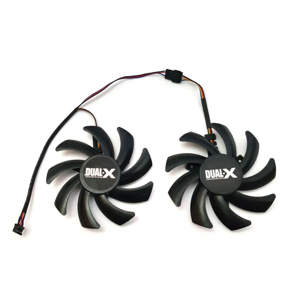 

NEW 1LOT 85MM FDC10H12S9-C FD7010H12S GPU Fan，For Sapphire HD6850 HD6970 HD7870 HD7950 HD7970 R9 270 280 Video Card Cooling Fan