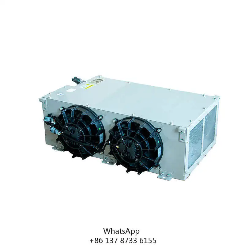 Фото Новая система термогибридного управления батареями Fybdcool TMS-L12-W004 с горизонтальным боковым выходом, 12 кВт, только охлаждение, DCDC, для тяжелых электромобилей №1