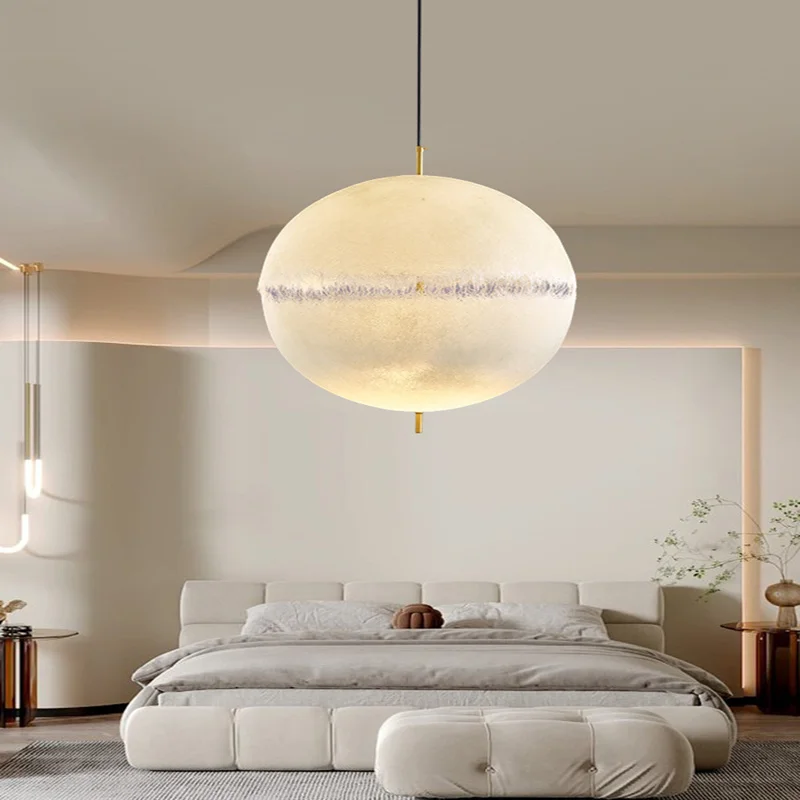 

Nordic G4 FRP, Подвесная лампа в форме Луны, индивидуальное украшение, домашнее освещение для ресторана, комнатное освещение, подвесные светильни...