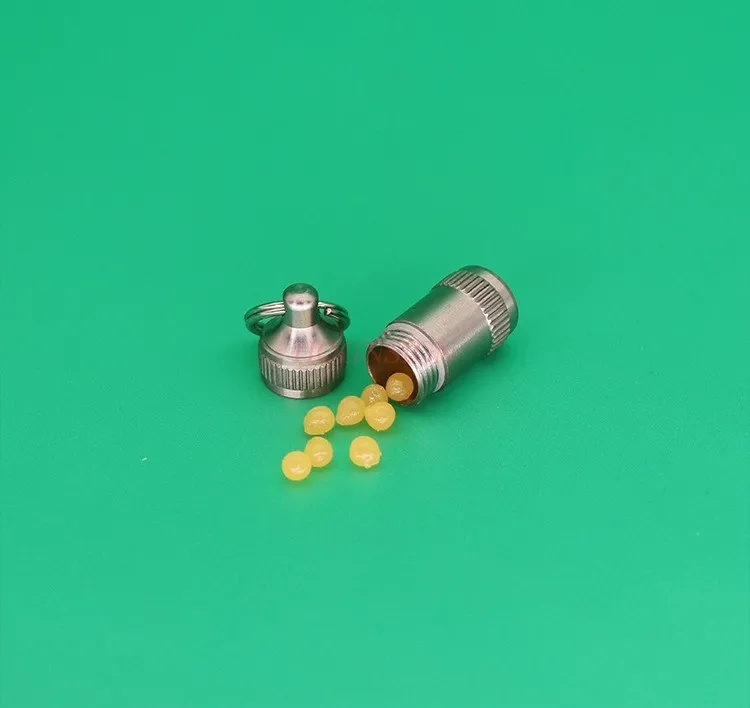 Портативная маленькая медицинская коробка из чистого титана с