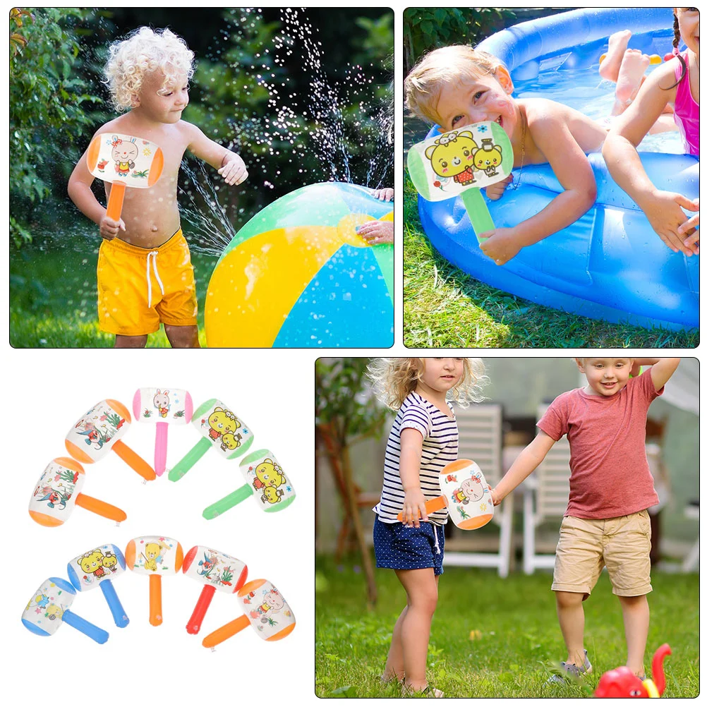 Надувной воздушный шар звон игрушечный молоток с колокольчиком 10 шт. игрушки