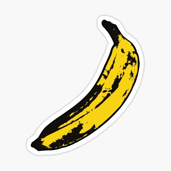

Punk Banana 5PCS Stickers for Cartoon Living Room Water Bottles Laptop Decorations Decor Window Print Funny Room Kid Cute