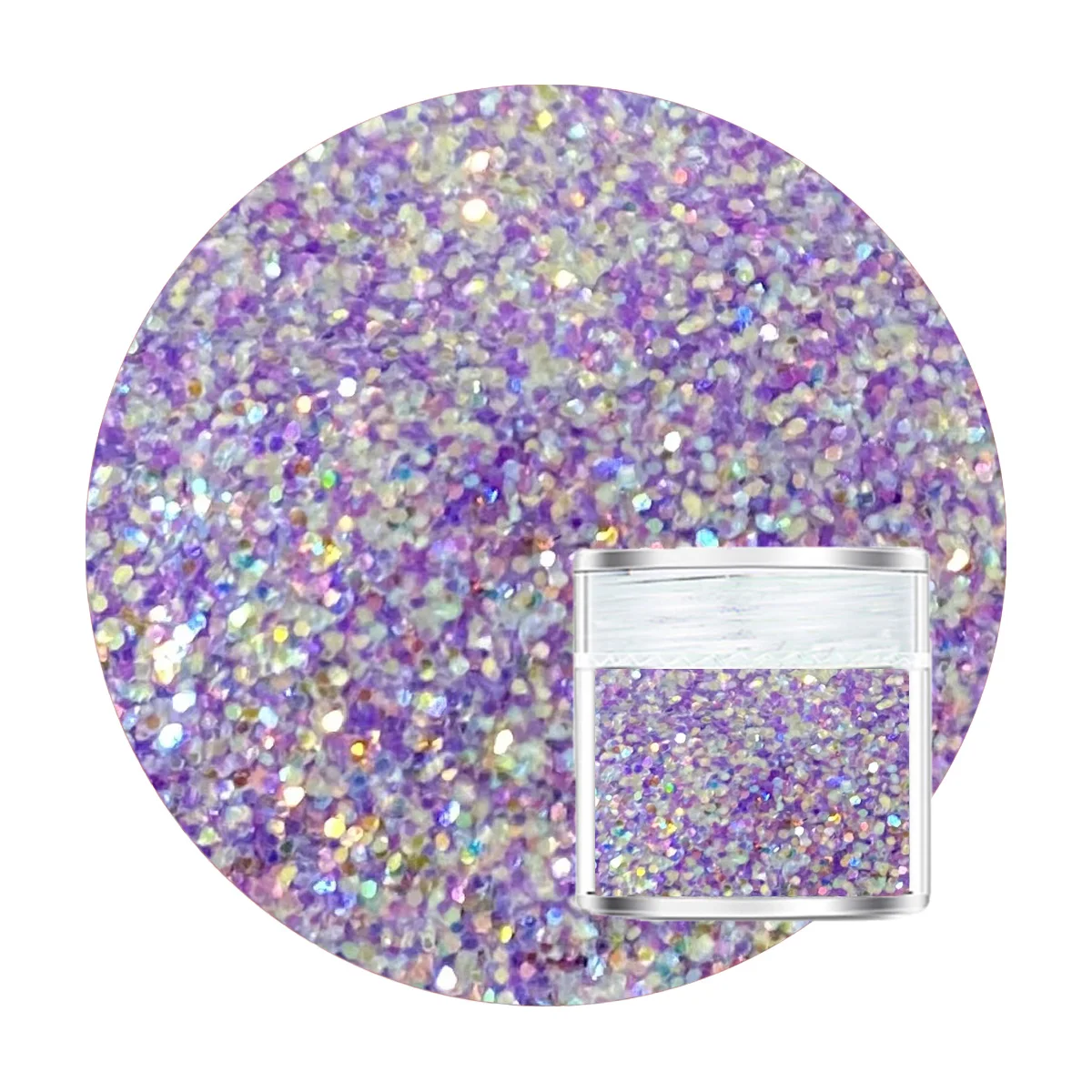 

20G/Bag Holographic Mixed Hexagon Chunky Nail Glitter Powder Sequins Sparkly Flakes Slices Manicure Body/Eye/Face Decoration
