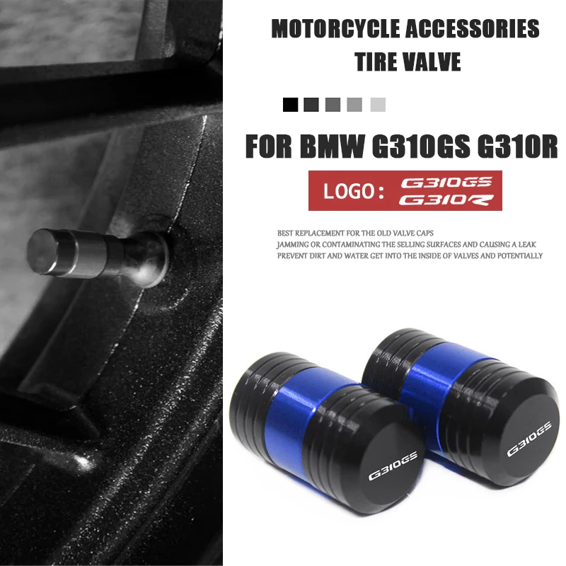 

For BMW G310GS G310GS G 310 GS G310R 2017-2018 Motorcycle CNC Aluminum Accessorie Wheel Tire Valve Stem Caps CNC Airtight Covers