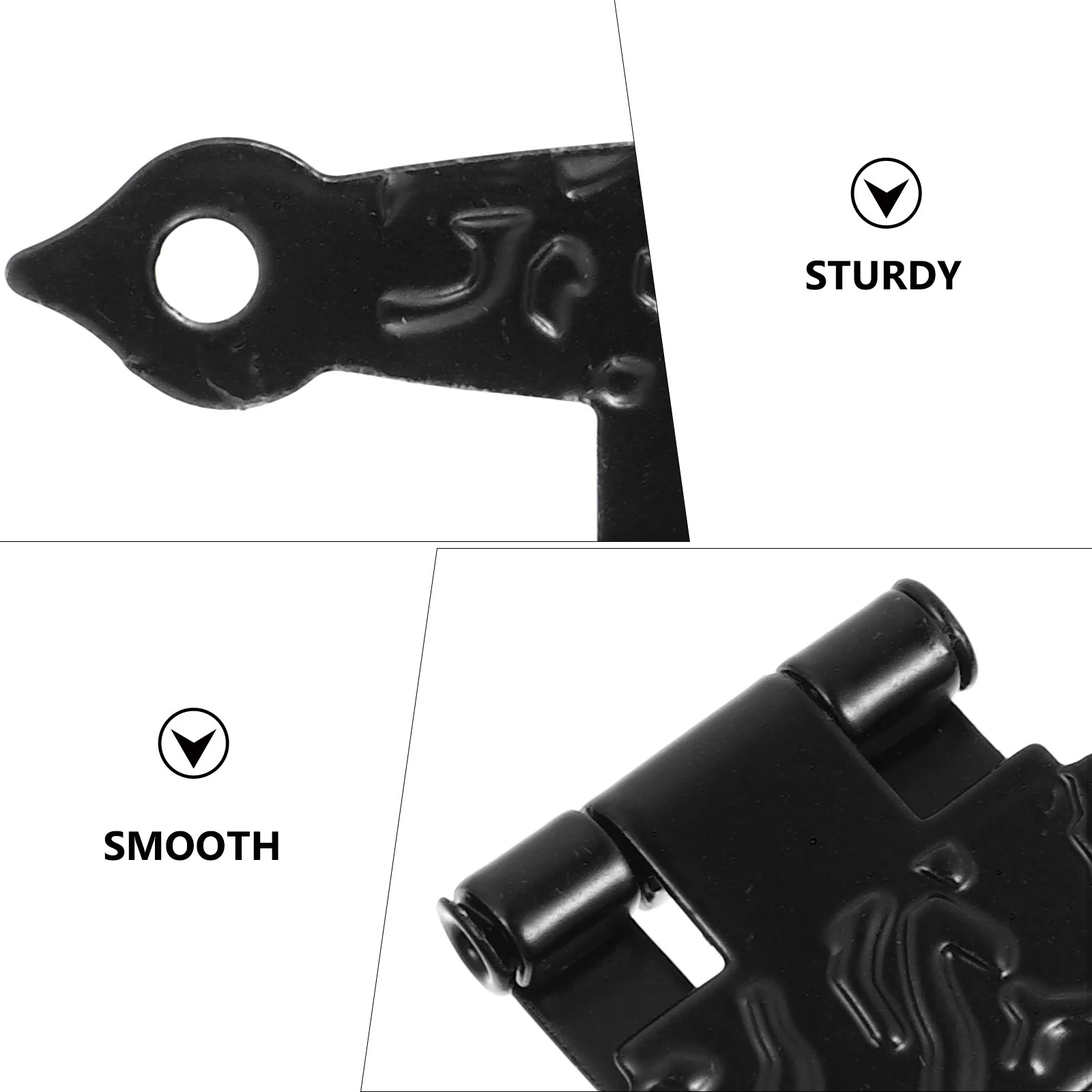 10 шт. шарнирные петли сменный чехол мини-тип железо деревянные DIY закрытые детали